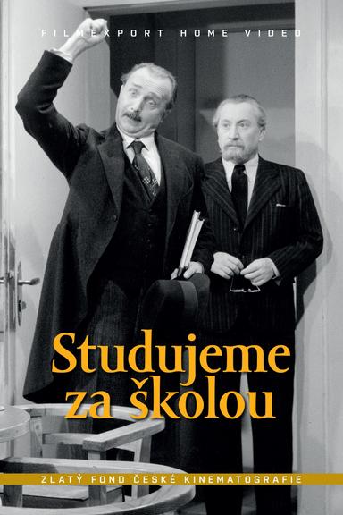 Studujeme za školou poster