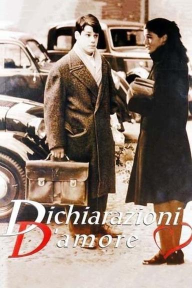 Dichiarazioni d'amore poster