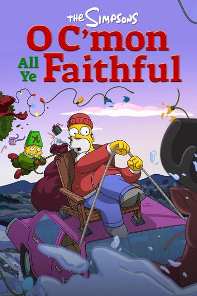 The Simpsons: O C'mon All Ye Faithful poster