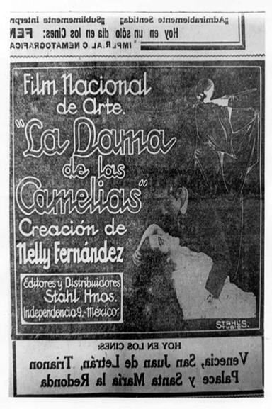 La dama de las camelias poster