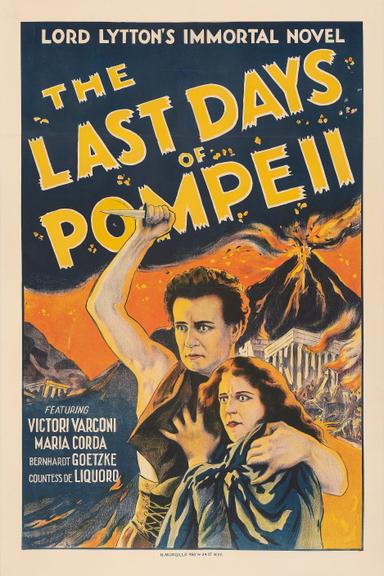 The Last Days of Pompeii poster