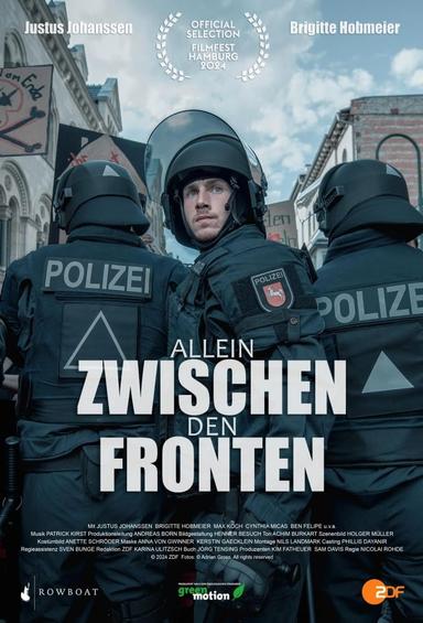 Allein zwischen den Fronten poster