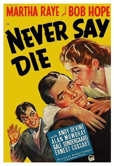 Never Say Die poster