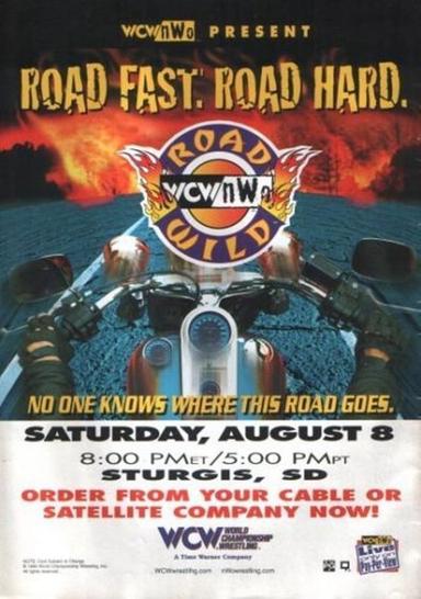 WCW Road Wild 1998 poster