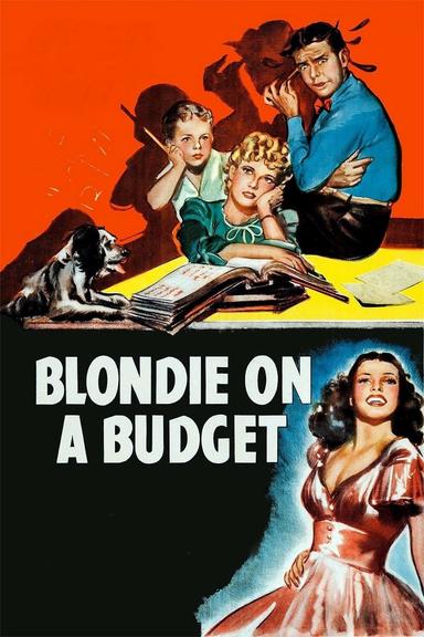 Blondie on a Budget poster