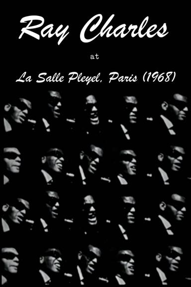 Ray Charles - La Salle Pleyel, Paris poster