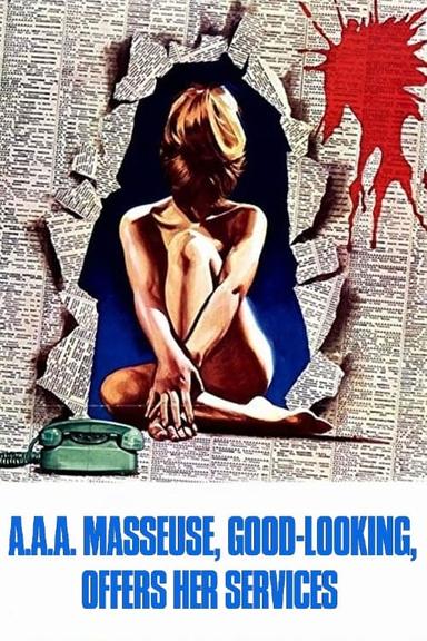 A.A.A. Masseuse, Good-Looking, Offers Her Services poster