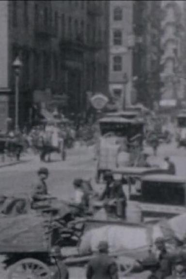 Scene on Lower Broadway poster