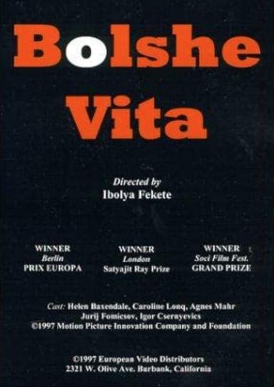 Bolshe vita poster