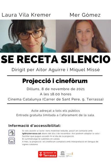 Se receta silencio poster