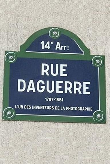 Rue Daguerre in 2005 poster