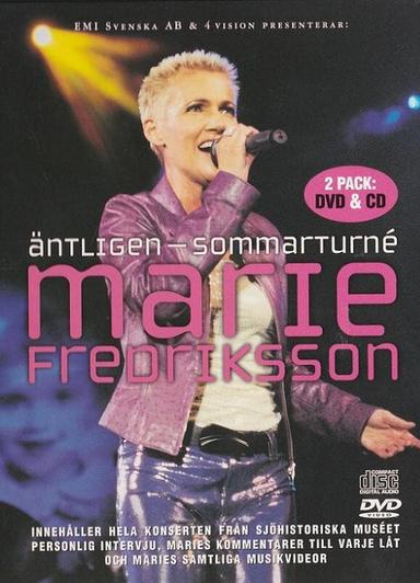 Marie Fredriksson: Äntligen - Sommarturné poster