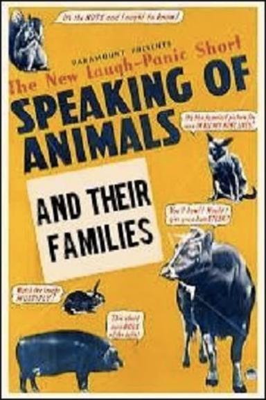 Speaking of Animals and Their Families poster