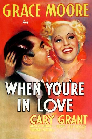 When You're in Love poster