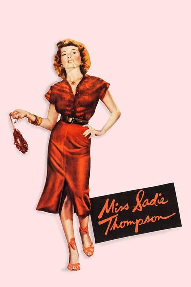 Miss Sadie Thompson poster