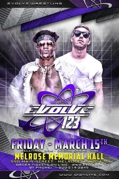 EVOLVE 123 poster