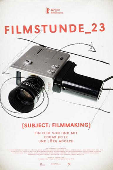 Subject: Filmmaking poster