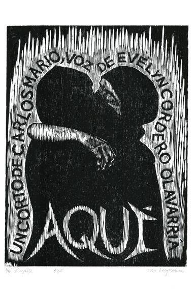 Aquí poster