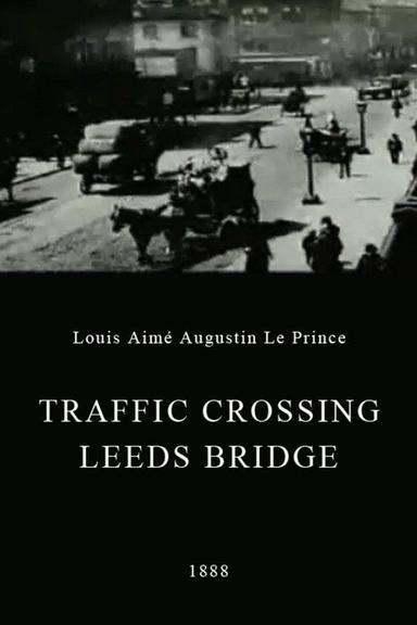 Traffic Crossing Leeds Bridge poster