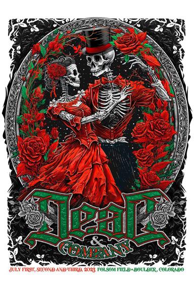 Dead & Company: 2023-07-03 Folsom Field, Boulder, CO, USA poster