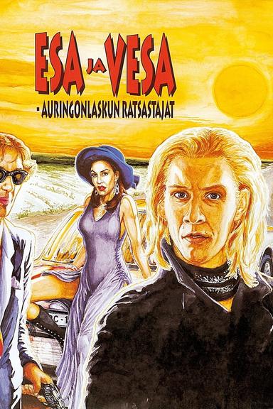 Esa ja Vesa – auringonlaskun ratsastajat poster