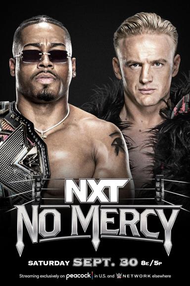 NXT No Mercy 2023 poster