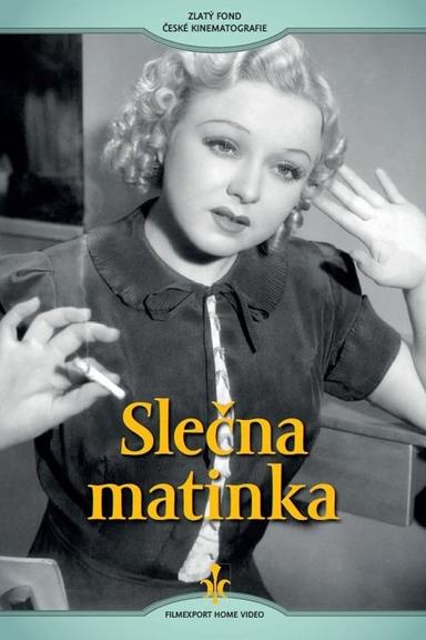 Slečna matinka poster