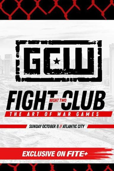 GCW Fight Club 2023, Night Two - The Art of War Games poster