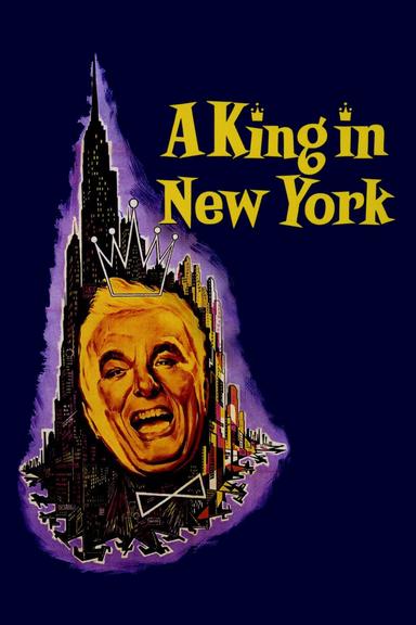 A King in New York poster