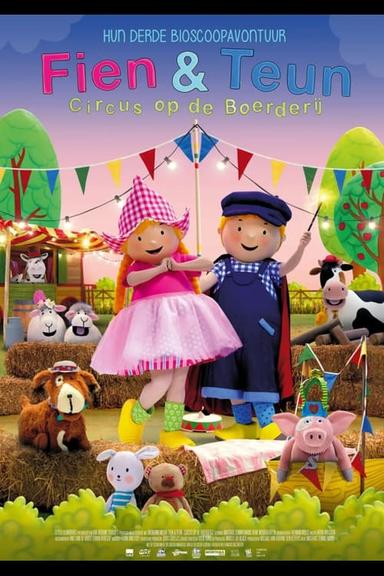 Fien  & Teun: Circus op de boerderij poster