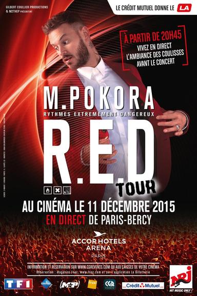 M Pokora -  Red Tour poster