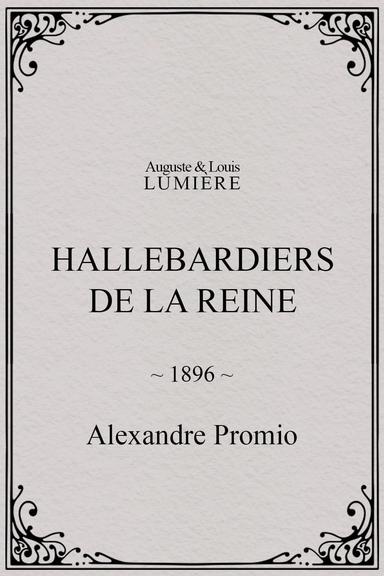 Hallebardiers de la reine poster