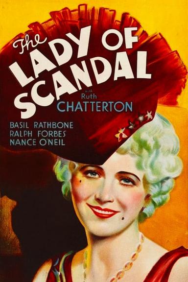 The Lady of Scandal poster