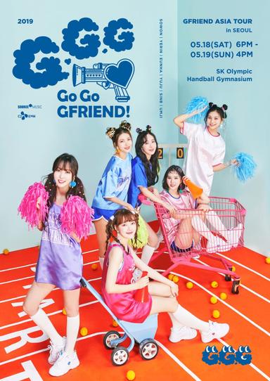 2019 GFRIEND ASIA TOUR 'GO GO GFRIEND!' poster