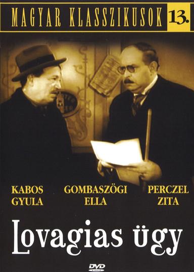 Lovagias ügy poster