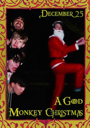 A Good Monkey Christmas poster