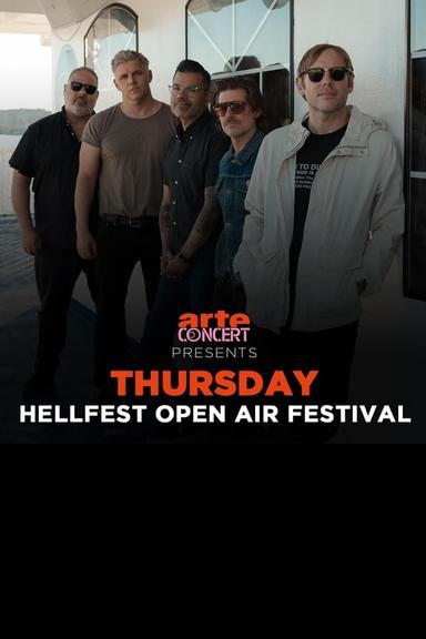 Thursday - Hellfest 2024 poster