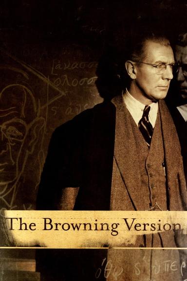 The Browning Version poster