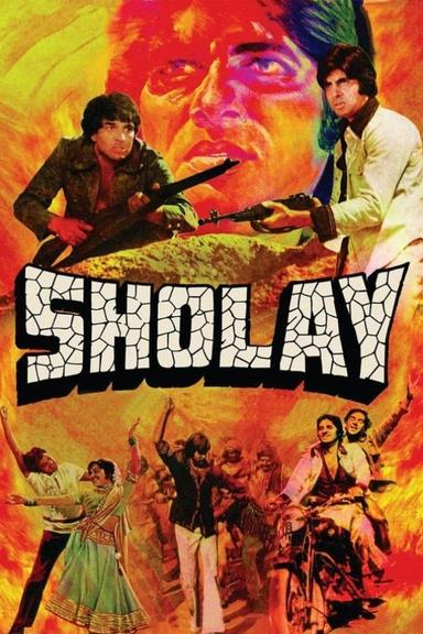 Sholay poster