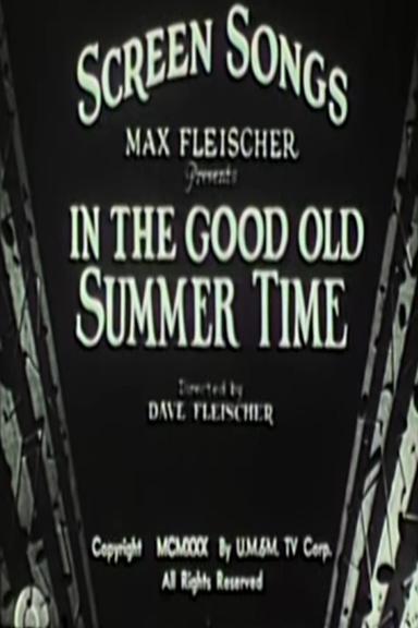 In the Good Old Summertime poster