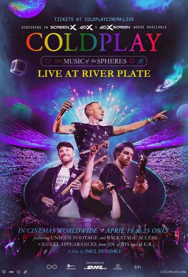 Coldplay: Music of the Spheres - Live at River Plate poster