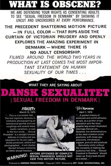 Sexual Freedom in Denmark poster