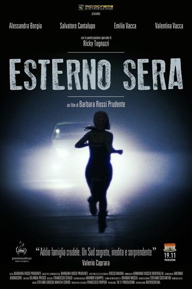 Esterno sera poster