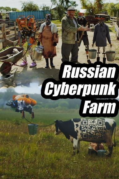 Russian Cyberpunk Farm poster