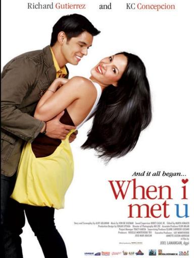 When I Met U poster