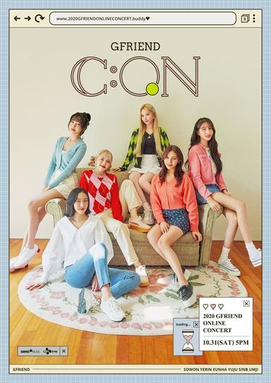 2020 GFriend Online Concert GFriend C:ON poster