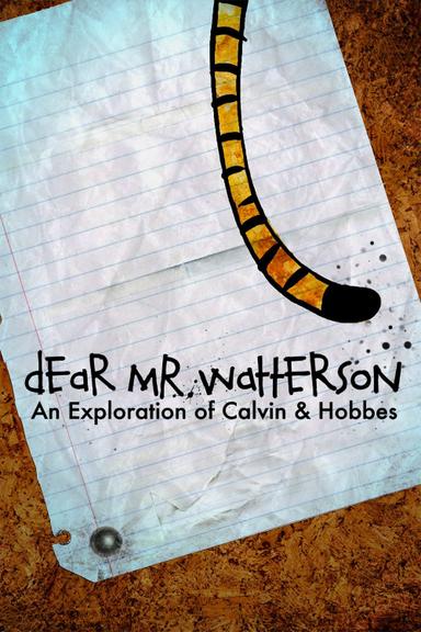 Dear Mr. Watterson poster