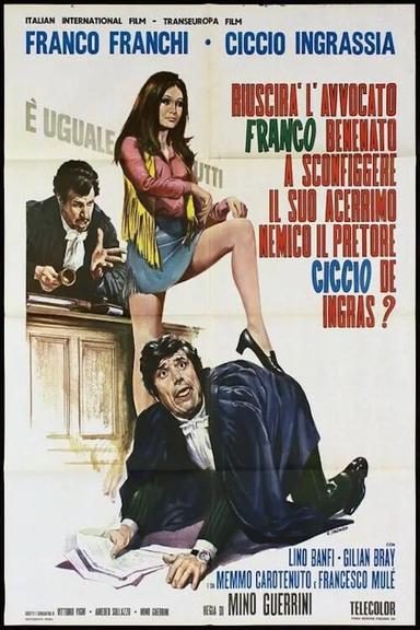 Riuscirà l'avvocato Franco Benenato a sconfiggere il suo acerrimo nemico il pretore Ciccio De Ingras? poster