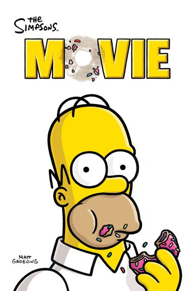 The Simpsons Movie poster