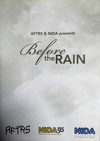 Before the Rain poster